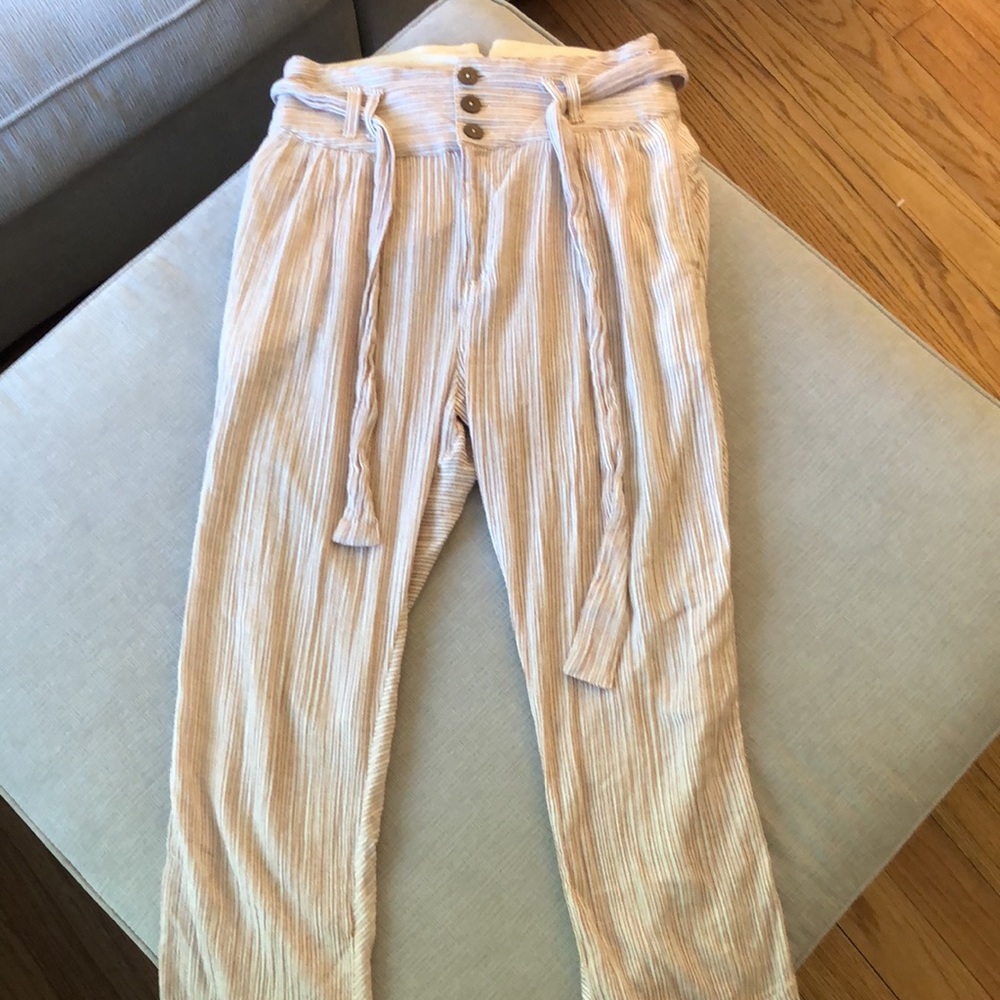 Free People Tie-Front Pants